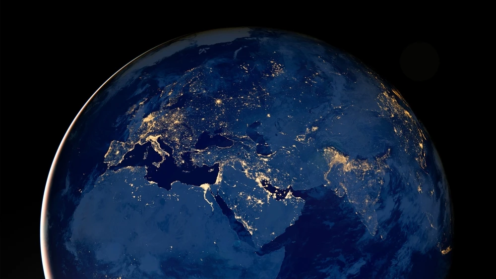 middle east globe
